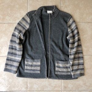 Women’s Liz Claiborne Zip Up Cardigan